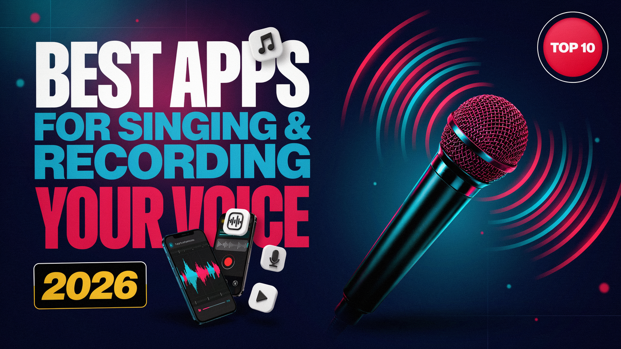 Best Apps for Singing & Recording Your Voice (2026)