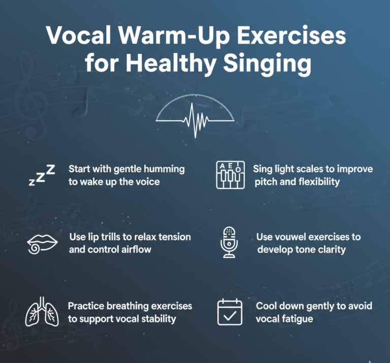 Humming Exercise Vocal Warm-Up Exercises: Safe Step-by-Step Guide for Singing & Voice ...