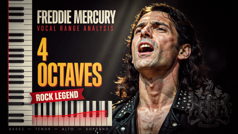 Freddie Mercury Vocal Range: Voice Type, 4 Octaves & Rock Legend Analysis
